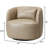 Bruschi 34" Wide Modern Faux Leather Upholstered Swivel Armchair (Set Of 2)-310443003