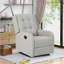 Fauteuils inclinables | Fauteuil inclinable manuel de 24,75 po de largeur | Conception compacte et intemporelle | Beige | Tissu