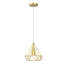 Burwell 1 - Light Gold Geometric Pendant