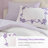 4-Piece Twin/Twin XL Comforter Set,Purple