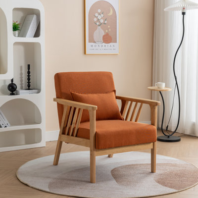 Kialie Upholstered Armchair by George Oliver
