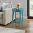 ACME Aberta Accent Table, Teal-1138689357