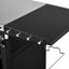 Chariot de barbecue 33,9 po avec abattant