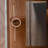 Tan Solid + Manufactured Wood+Glass Display Cases