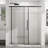 Semi - 60" Adjustable Width Sliding Shower Door, 6mm Tempered Glass With Proof Coating, Stainless Steel Frame, Waterproof Seal, Bathroom Use W X 72" H Easy Clean Hardware, Splash Technology