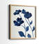 Impression encadrée Indigo Bloom I-Premium - prête à être accrochée - aucun clou requis - aucun clou requis-1776537638-1776537659