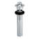 Lift and Turn 1.5" Lift and Turn Bathroom Sink Drain with Overflow