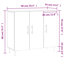 Birgit Iron 3 - Door Standard Accent Cabinet-495712135