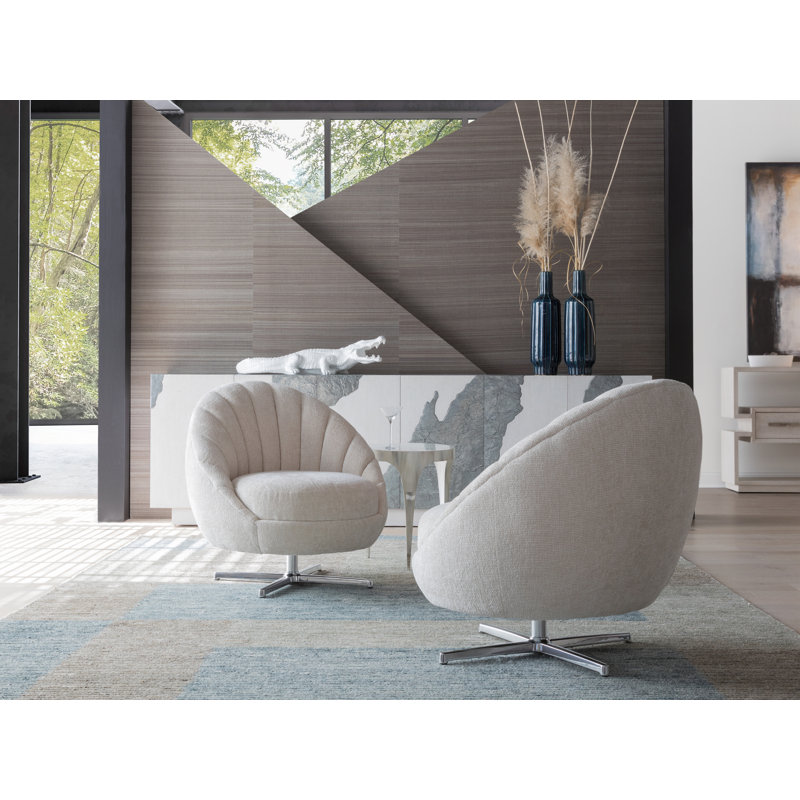 Artistica Upholstery Swivel Papasan Chair