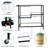 Gregoriana Mirror Bar Serving Cart-788597538