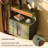 35.43"Green solid wood vintage sideboard