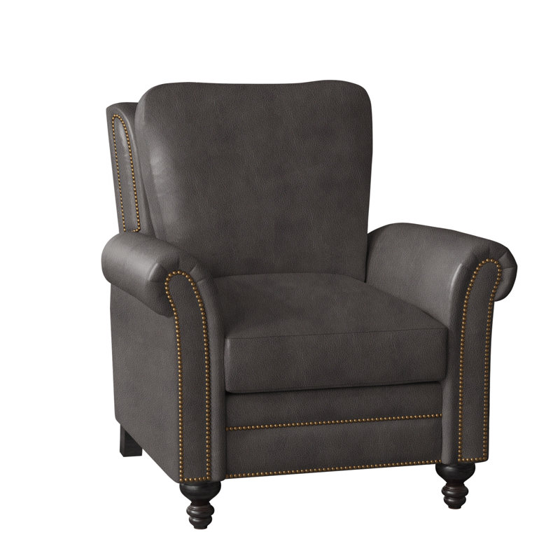 Richardson Recliner, Anilina Hunter Genuine Leather, Plantation, French Natural