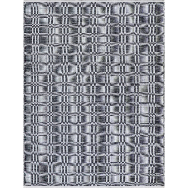 Naples Geometric Area Rug, Rectangle 3' x 5', Charcoal
