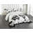 Ambesonne Black White Bedspread American Soccer-101638498