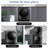 Auertech 1.5 Cubic Feet Vented Electric Stackable Dryer with Steam Dry-89259069