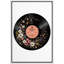«Spring Melody», disque vinyle avec décoration florale, impression sur toile-128876618-128876621