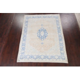 Muted Distressed  Traditional Area Rug 7x9