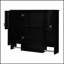 Armoire de rangement murale moderne avec miroir et barre à serviettes, panneau de fibres à densité moyenne durable, tablettes réglables-134679277
