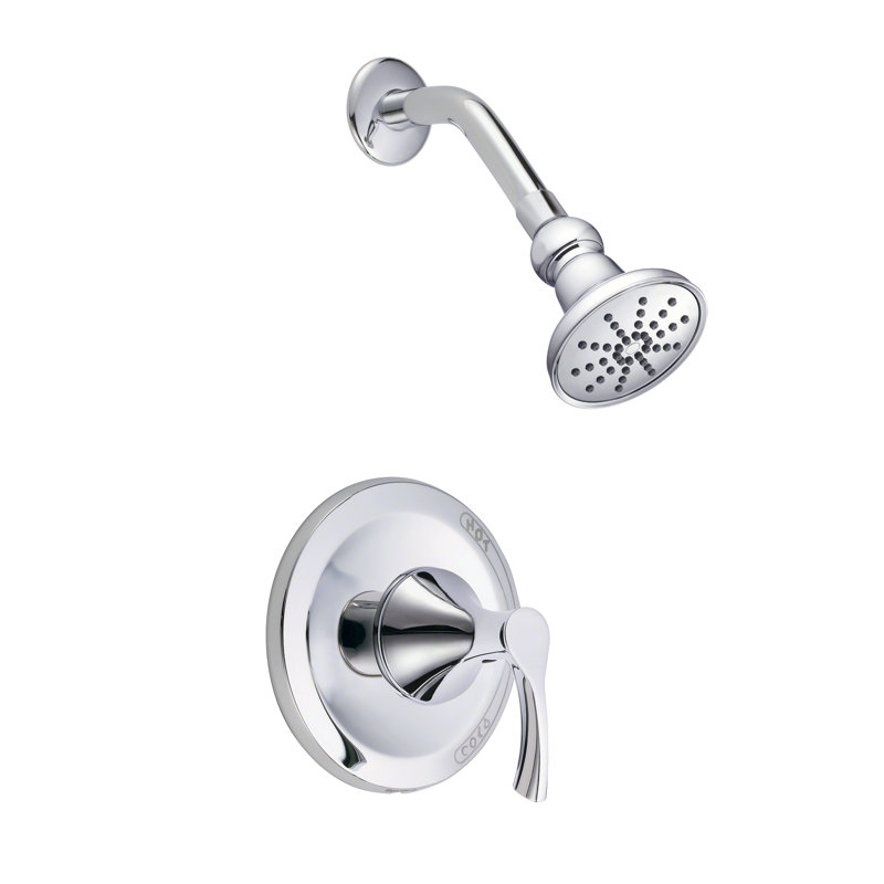 Robinet de douche thermostatique Antioch, Chrome poli