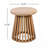 Outdoor Acacia Wood Patio Side Table-1945037476