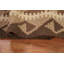 Tapis brun réversible Kilim 3 x 5