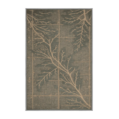Tapis gris lavable à la machine