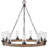 Sawyer 30" Nine-Light Outdoor Candle Chandelier - LEDs Included-63511400