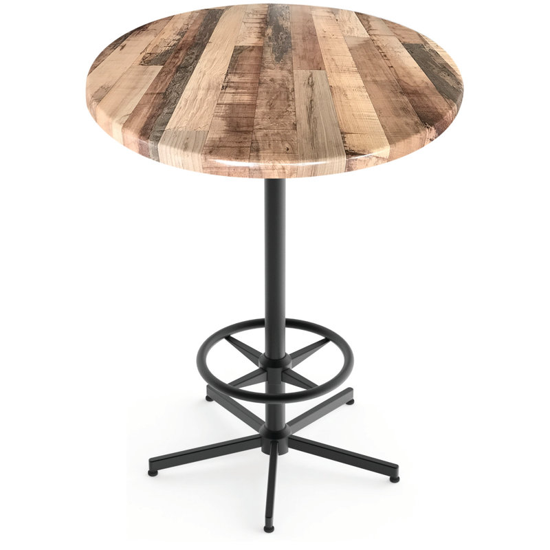 42" Tall, Indoor/Outdoor Table, 36" L x 36" W, Rustic