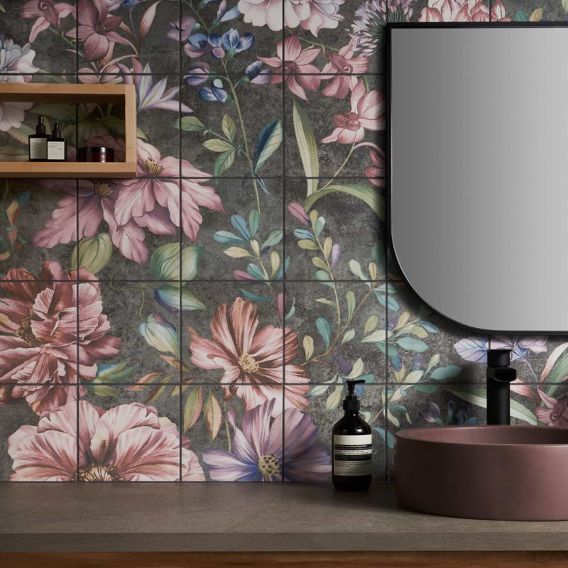 Angela Harris Wilder 7.87 In. X 7.87 In. Matte Porcelain Wall Tile (15.49 Sq. Ft. / Case)