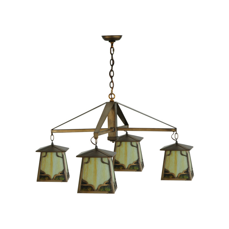 Rustic Lodge 4 - Light Chandelier
