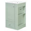 Meuble-lavabo autoportant avec lavabo en céramique et armoire de rangement-2023302202