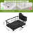 Space-Saving Small Dish Rack for Kitchen Counter,Black