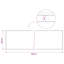 vidaXL Balcony Privacy Screen Fabric with PU Coated Outdoor Garden Terrace-131238094-131238106