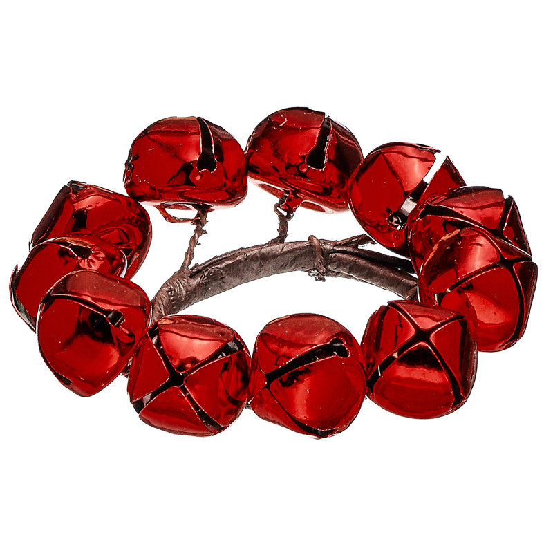 Anneau de bougie 3,5 "Jingle Bell, Red
