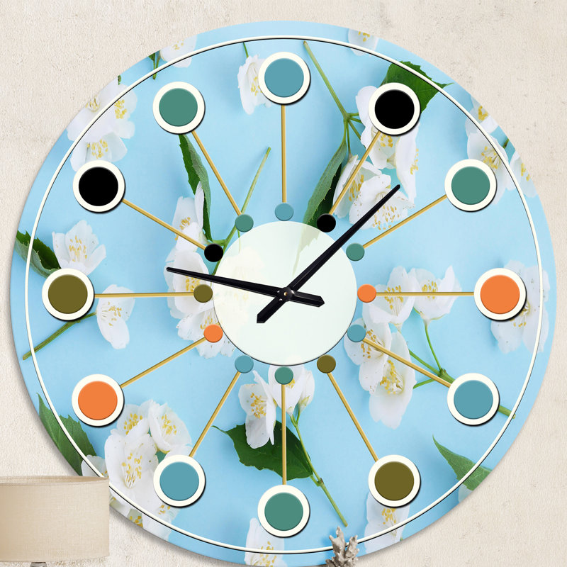 Horloge murale Jasmin, Moyenne