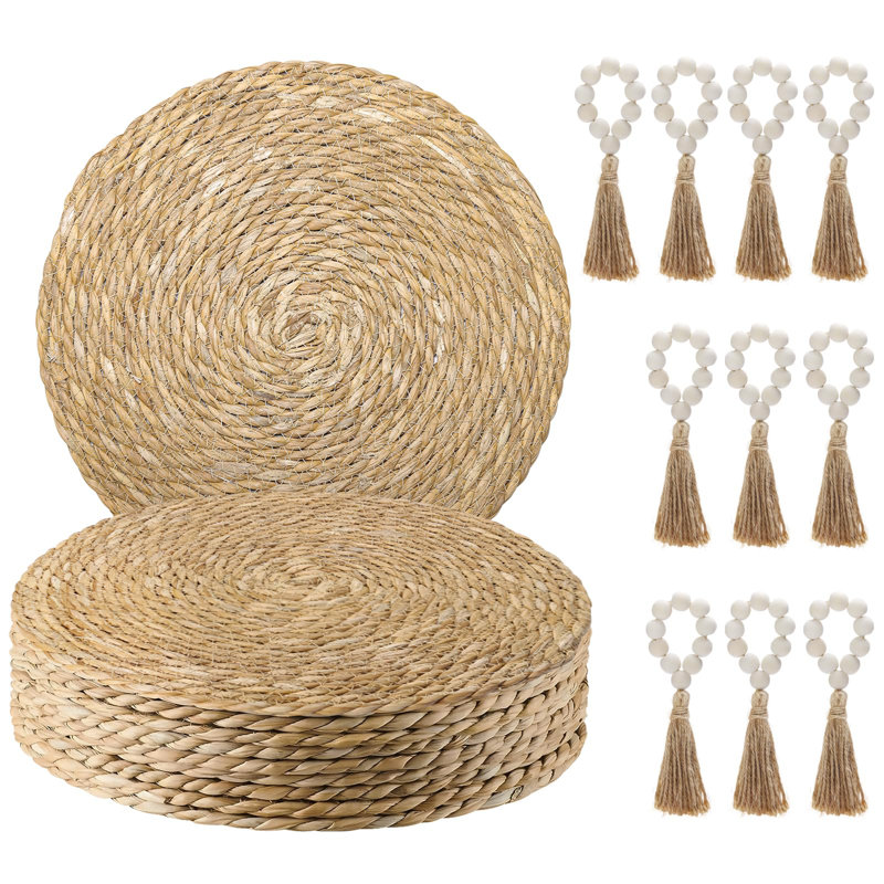 Ensemble de 10 napperons Boho
