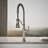 Kohler Tournant Single Handle Semi-Professional Pre-Rinse Kitchen Faucet with Three-Function Pull Down Sprayer-20943145