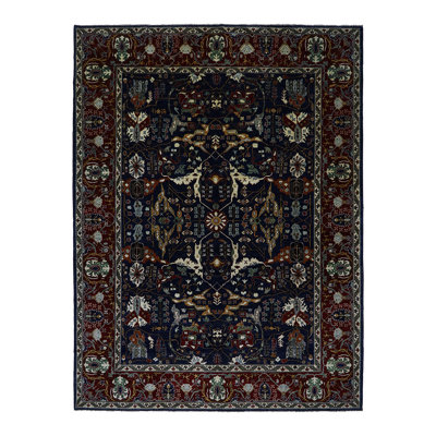 Deep Navy Bijar 9'1" x 12'2"