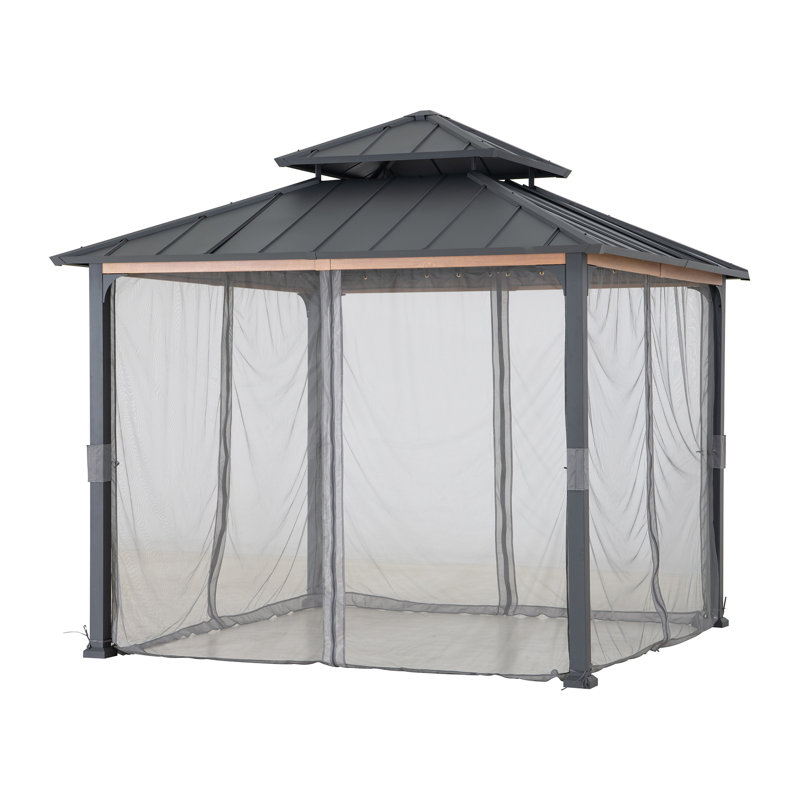Net for cedar wood Gazebo 300cm x 300cm