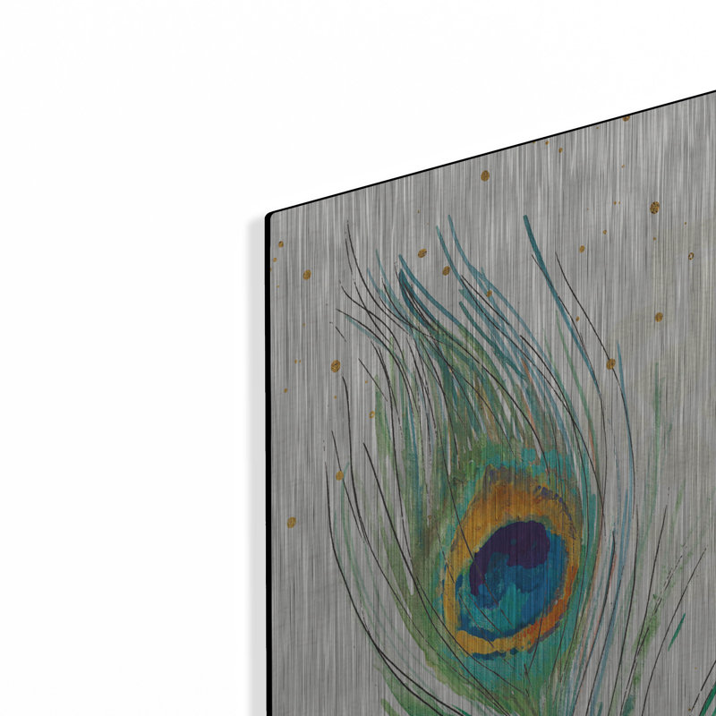 «Peacock Garden VI» par Anne Tavoletti, H 48 po x l 16 po