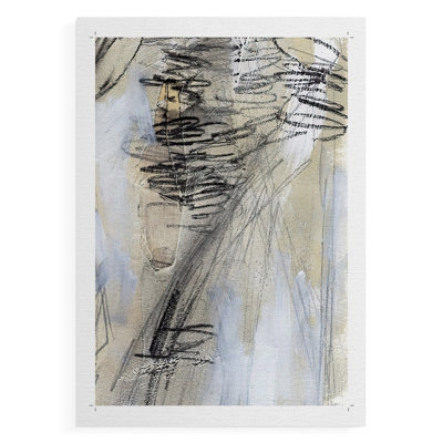 MaskedNotesV -Canvas Print Only - NOT FRAMED