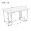 Metal Base Dining Table