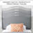 Fahmidah Twin Bed Frame Set Upholstered Platform with Headboard and Strong Wooden Slats-498679067