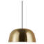 1 - Light Brass Dome Pendant