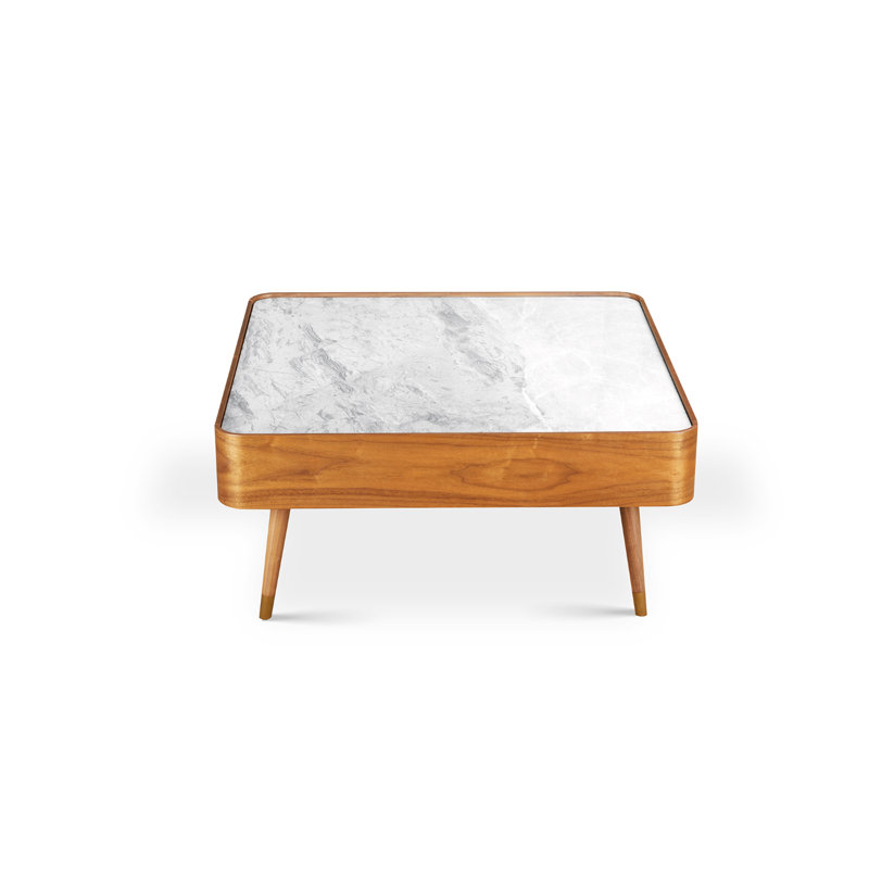 Nungesser Four Leg Coffee Table with Storage