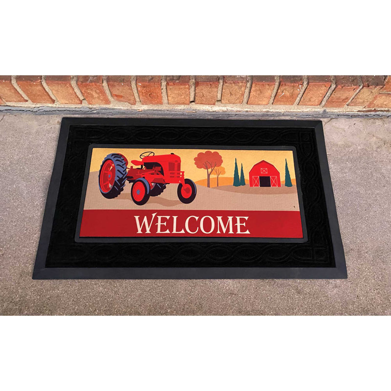Tapis d'extérieur antidérapant Azleigh 21,88 "x 9,75"