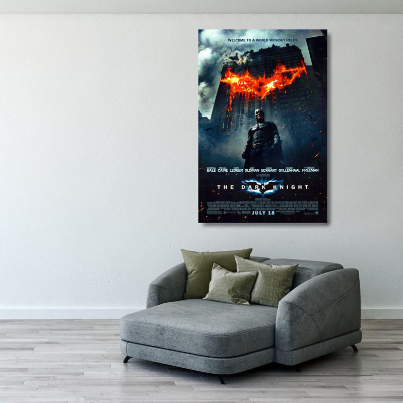 The Dark Knight, 40" H x 27" W