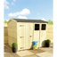 Jinesh Solid Wood Garden Shed-311908457