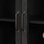Armoire de rangement de bureau 58 po à 4 portes avec tablettes réglables-1049922192