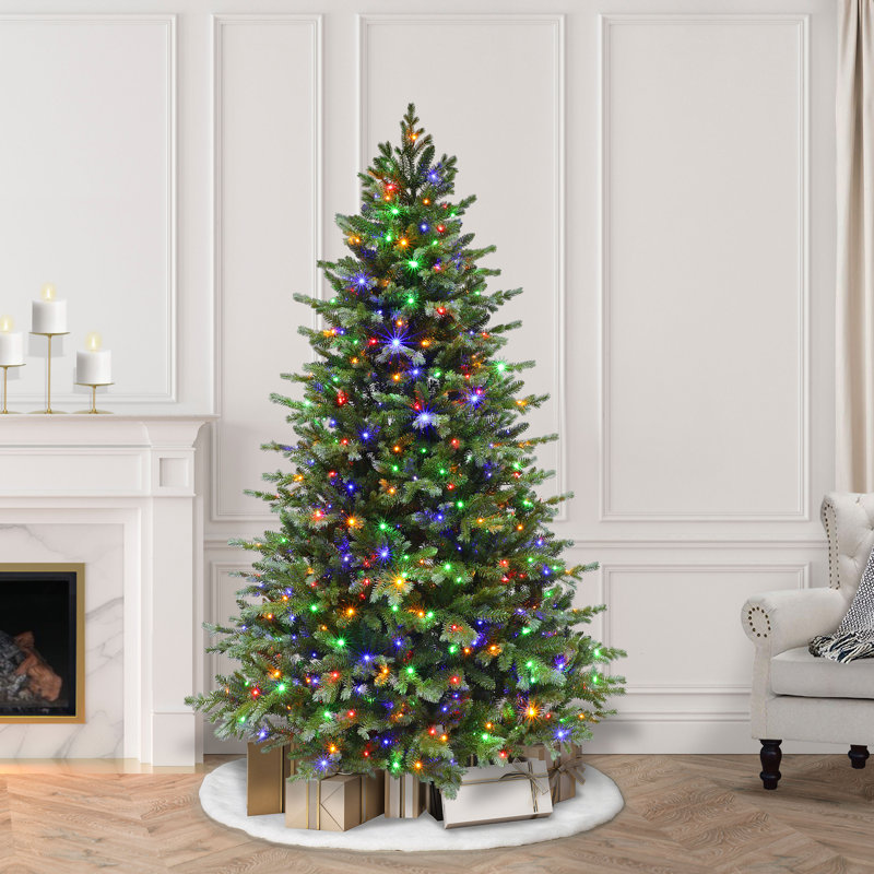 Sapin illuminé de 6,5 pi